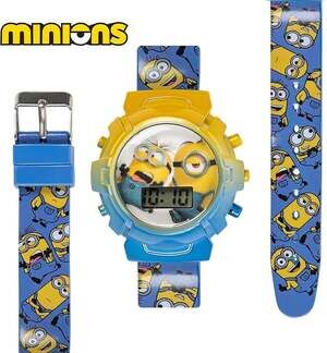 Illumination Minions Kids Digital Watch with LED Light Show and Collectible Tin